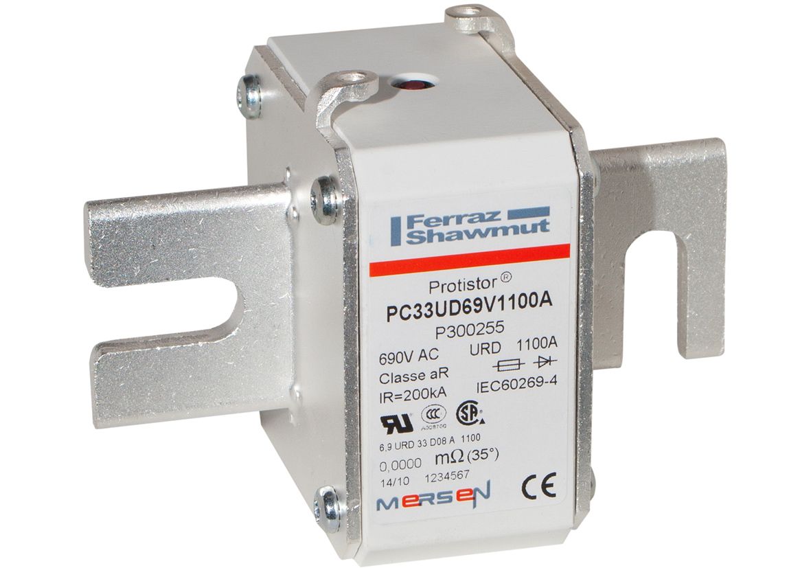 P300255 - PROTISTOR® SB aR, german slotted blade, DIN80, D08A, sz.33, 690VAC IEC, 1100A